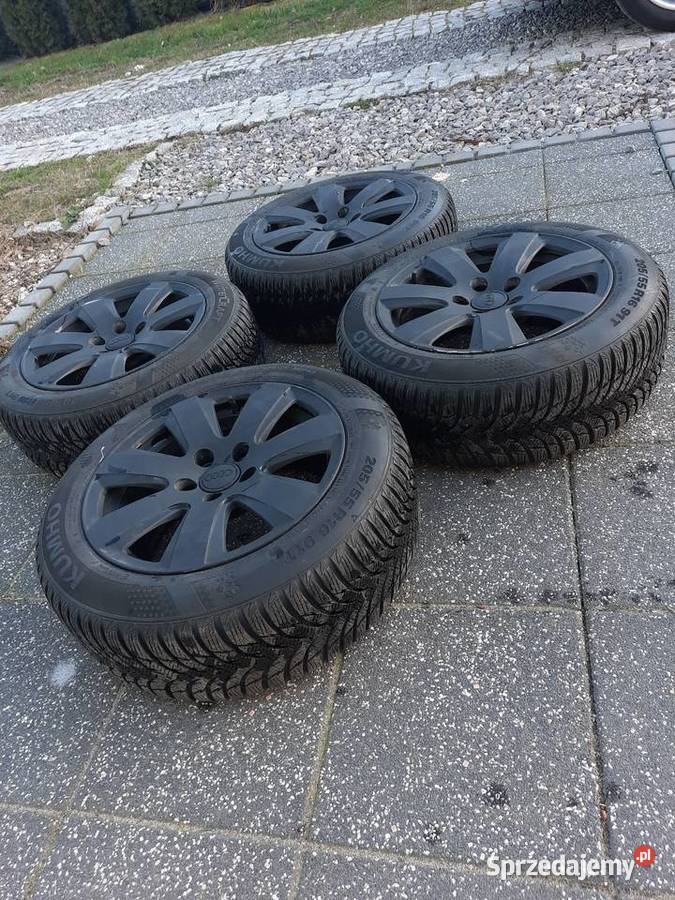 Koła zimowe Audi 16 205 55 16 Mat