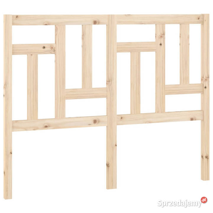 Wezgłowie łóżka 2055x4x100 lite drewno sosnowe