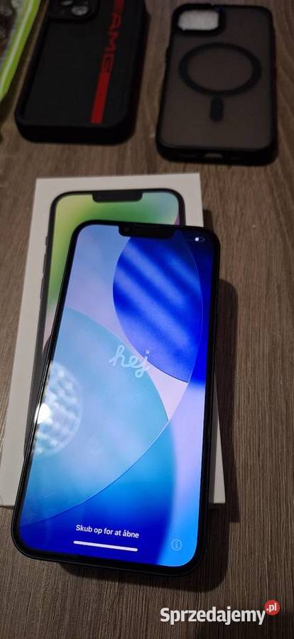 Iphon 14 czarny i blekitny Poznań