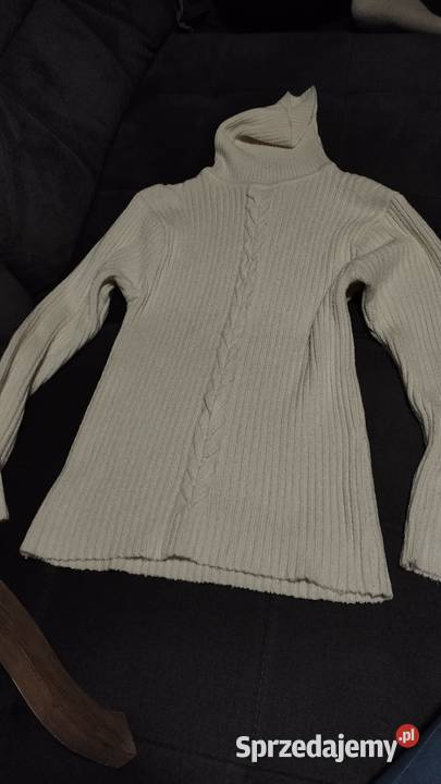 golf damski rozmiar S kolor ecru