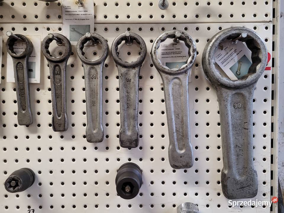 WIELKI ZESTAW klucze oczko do pobijania 2280 Klucze sprzedam