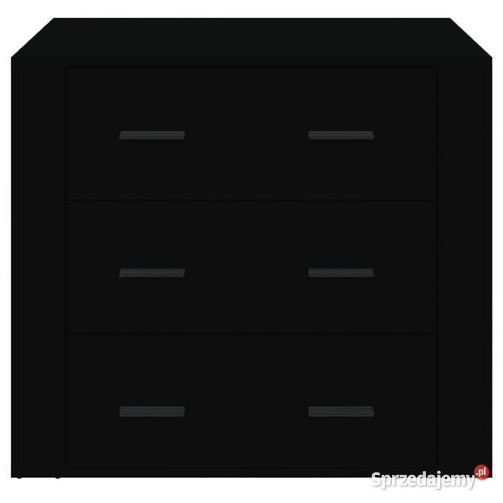 Szafka czarna 80x33x70 materiał drewnopochodny Pozostałe Warszawa