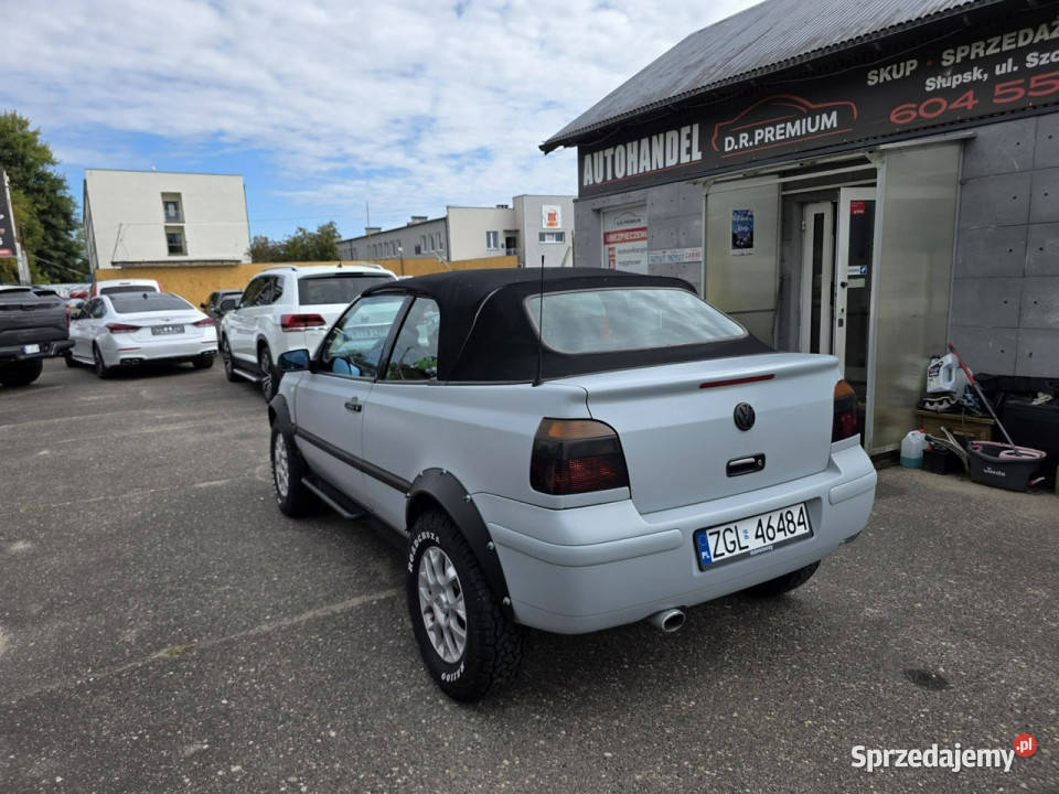 Volkswagen Golf Cabrio 20 Benzyna 115 OFF Road pomorskie Słupsk sprzedam