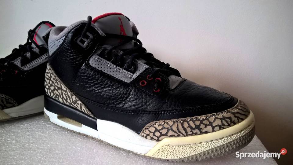 Air Jordan 3 Retro OG Black Cement 2017 Rzeszów