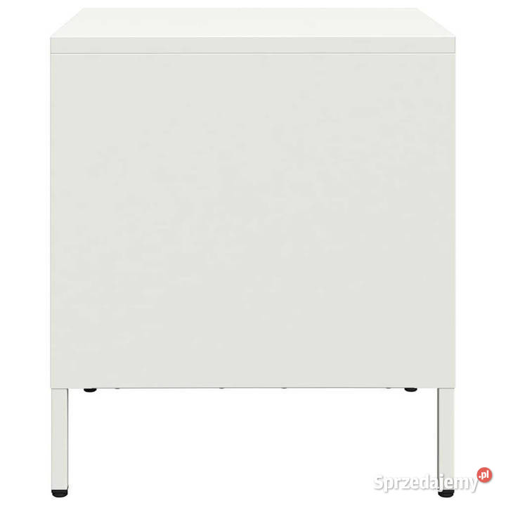 Szafki nocne 2 białe 35x39x435 stal WM851255 Nocne Warszawa sprzedam