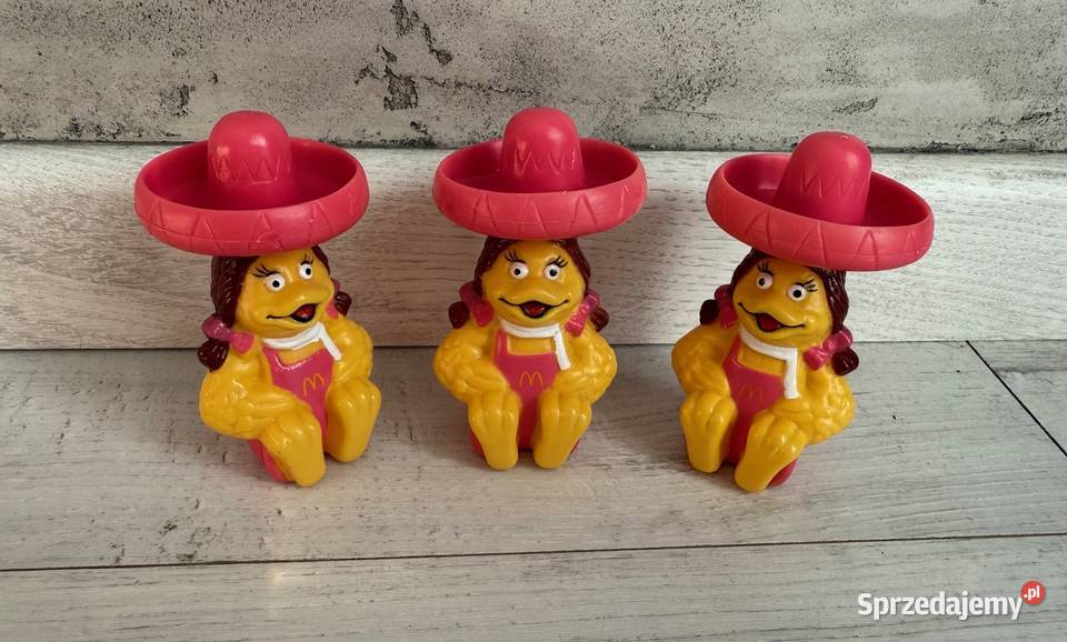 Figurka McDonalds kolekcja bańki mydlane figurki Łódź sprzedam