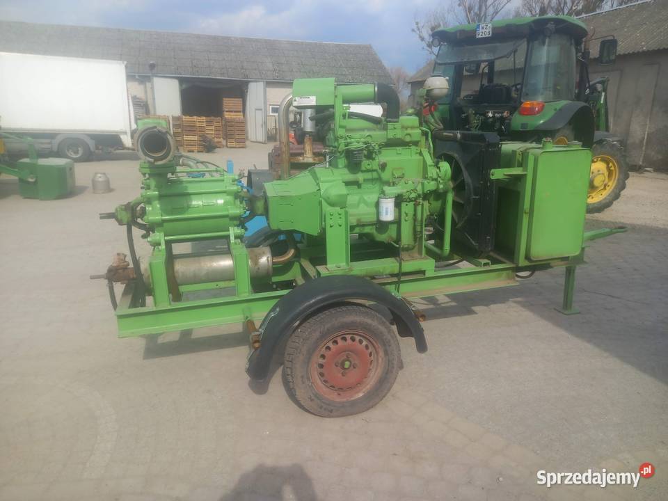 Motopompa do deszczowni