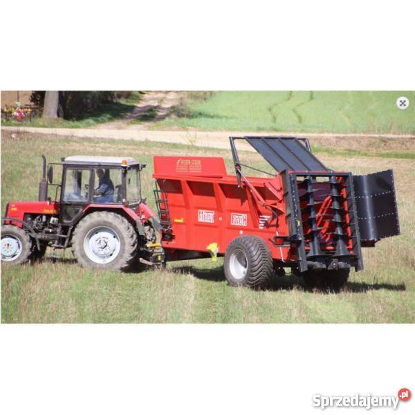 Rozrzutnik obornika jednoosiowy MetalFach Rogóźno