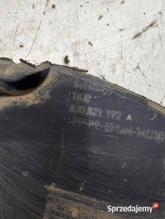 NADKOLE NOSEK PRAWY PRZÓD AUDI TT 8J 8J0821192A osobowe Przystajń