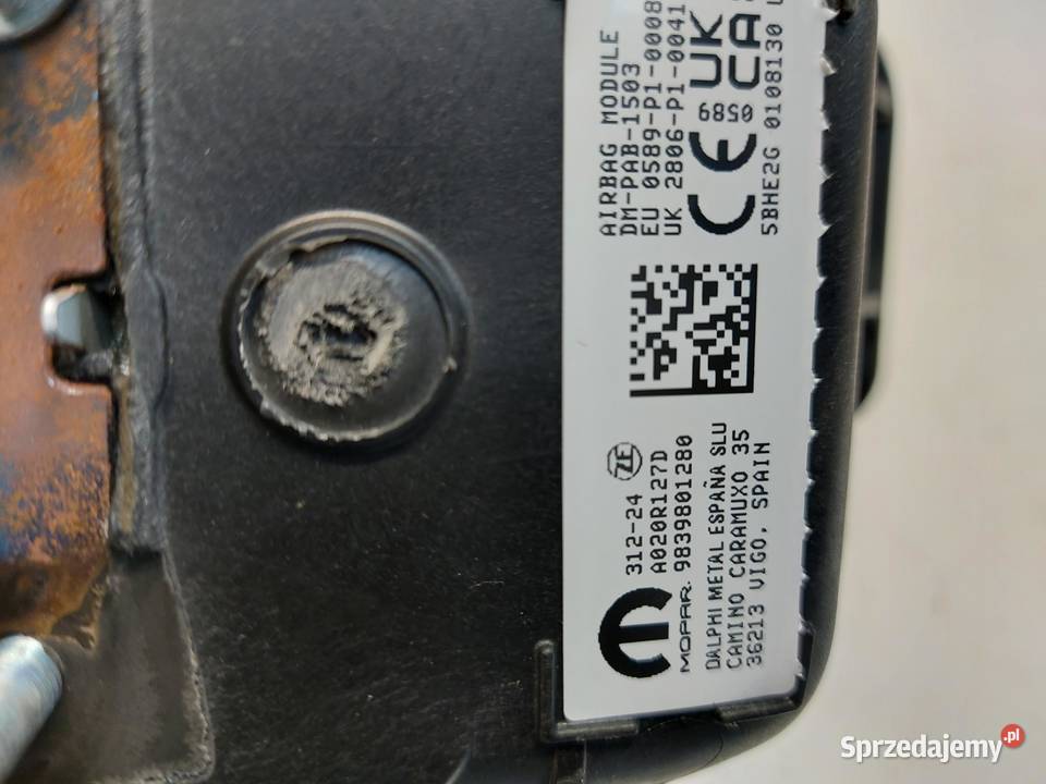 OPEL Grandland II 2024 Poduszka powietrzna