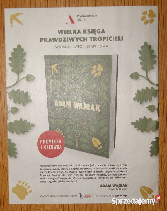 Adam Wajrak Przewodnik prawdziwych tropicieli Parczew