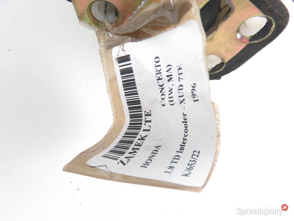 ZAMEK LEWY TYLNY HONDA CONCERTO FVC10097