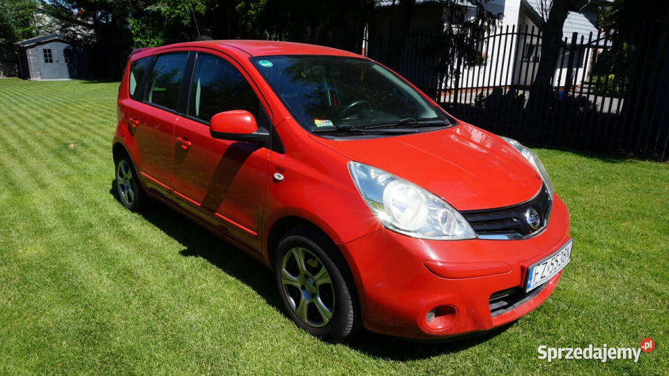 Nissan Note zarejestrowany ubezpieczony centralny zamek Zielona Góra sprzedam