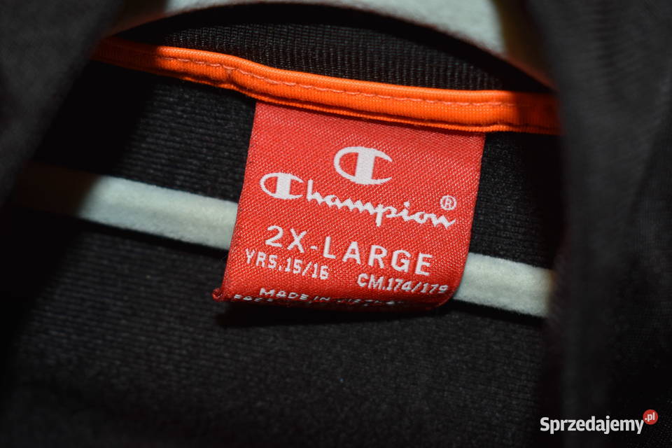 Elastyczna Czarna Bluza Sportowa Champion zachodniopomorskie Stargard