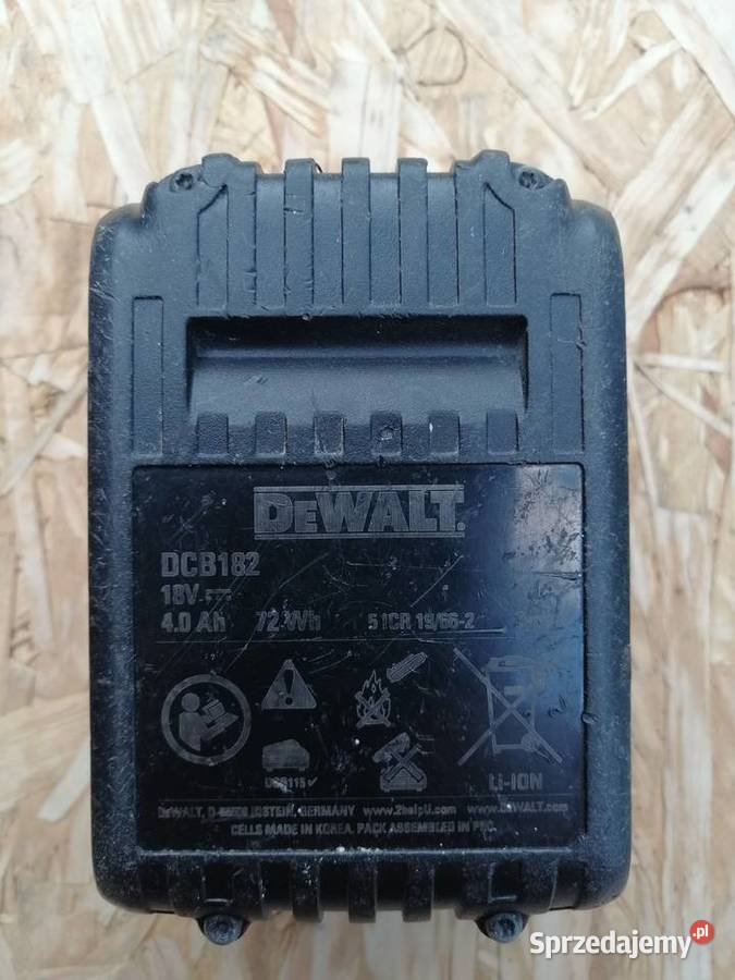 WIERTARKOWKRĘTARKA DeWALT DCD776 18V 1x40 Ah Wyrzeka