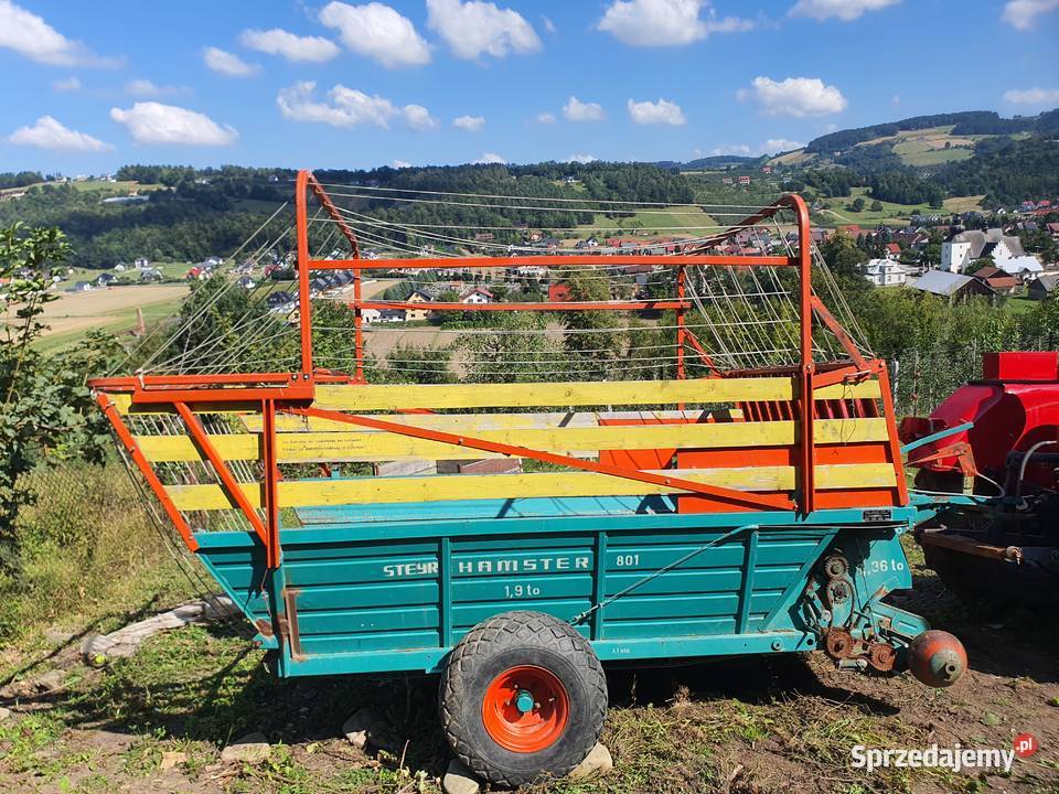 Przyczepa samozbierająca Steyr Hamster 801 Kobyłczyna