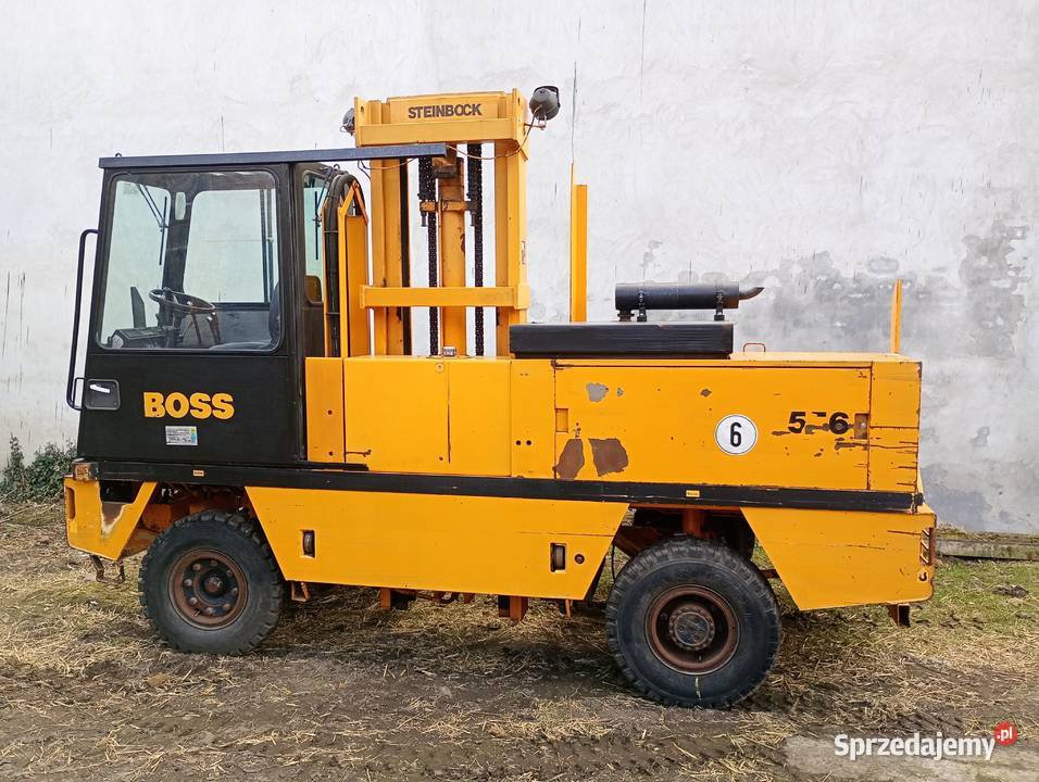 Wózek widłowy boczny Baumann 5t boczniak Raszków sprzedam