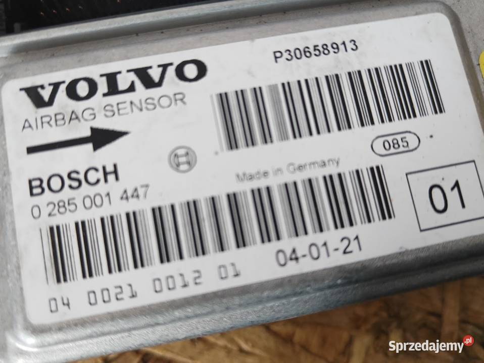 Sterownik Moduł Airbag Volvo Xc90 Xc 90 I Poduszki powietrzne Pleszew