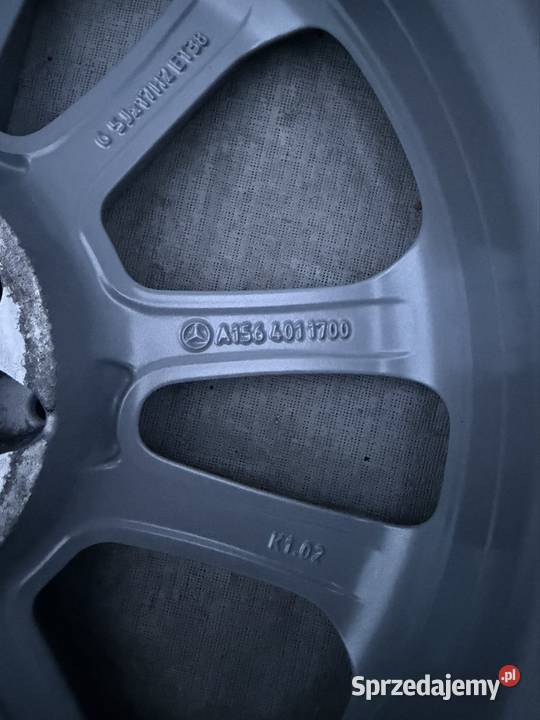 Felgi 17 5x112 MERCEDES GLA W156 Klasa A B CLA lubuskie Zielona Góra