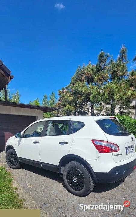 Nissan Qashqai 16 BenzynaLPG 117 2013r biały Żory