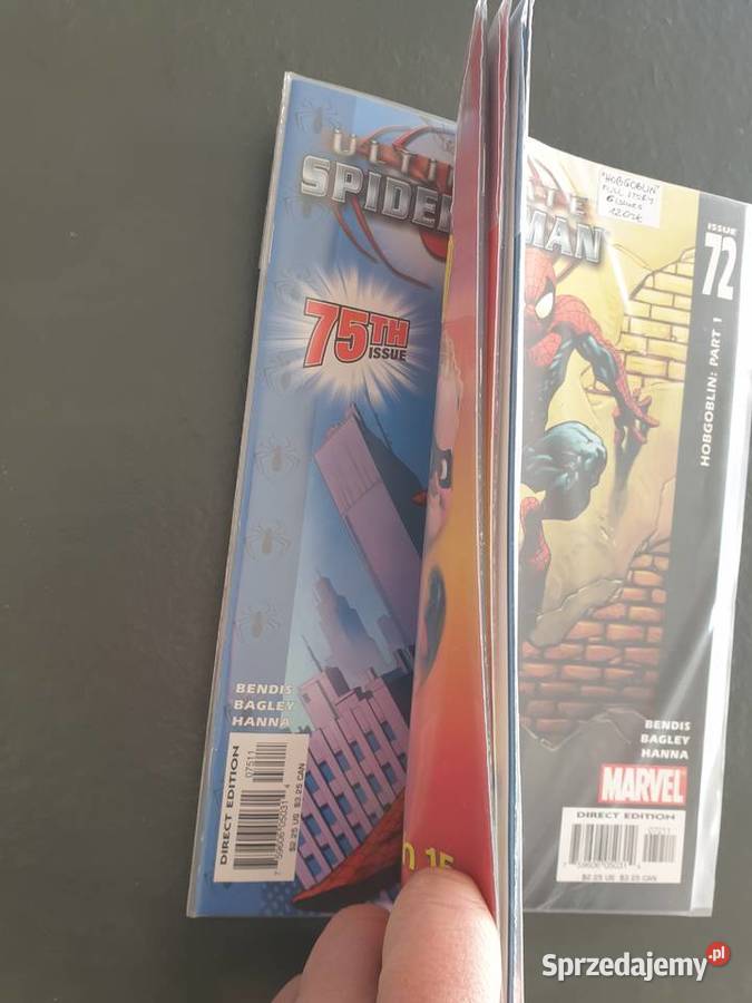 Ultimate SpiderMan Hobgoblin 6 komiksów Marvel pomorskie Gdynia