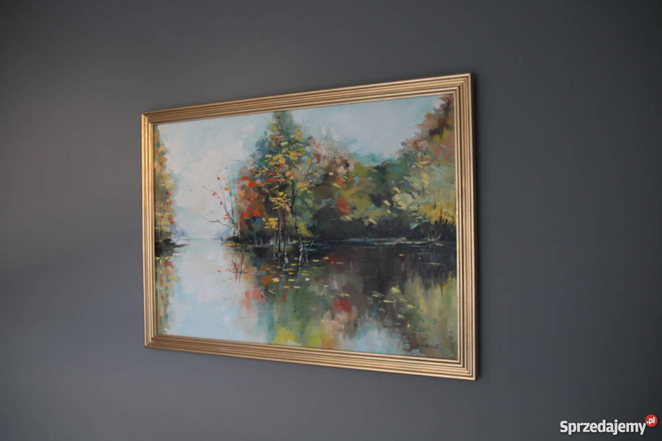 MALARSTWO OBRAZ OLEJNY JESIEŃ 03 PEJZAŻ 70100 Rzeszów