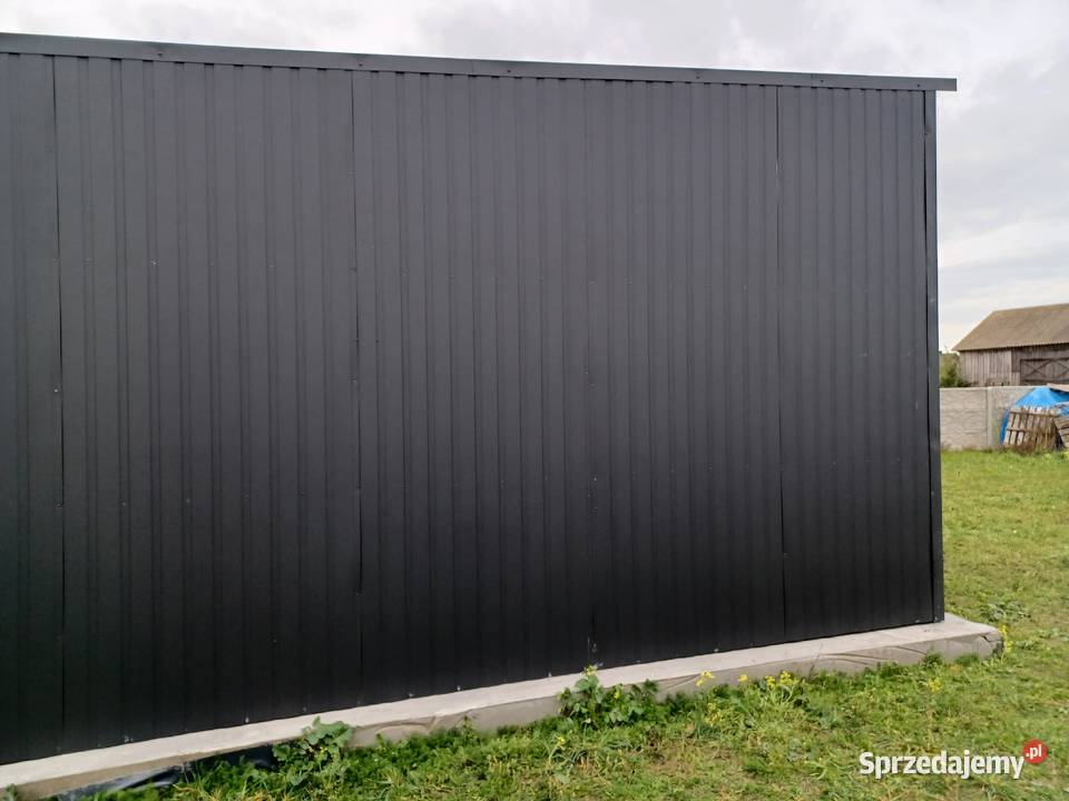 Garaż Blaszany GRAFIT 10x6 Wita Hala Magazyn pomorskie Jastarnia