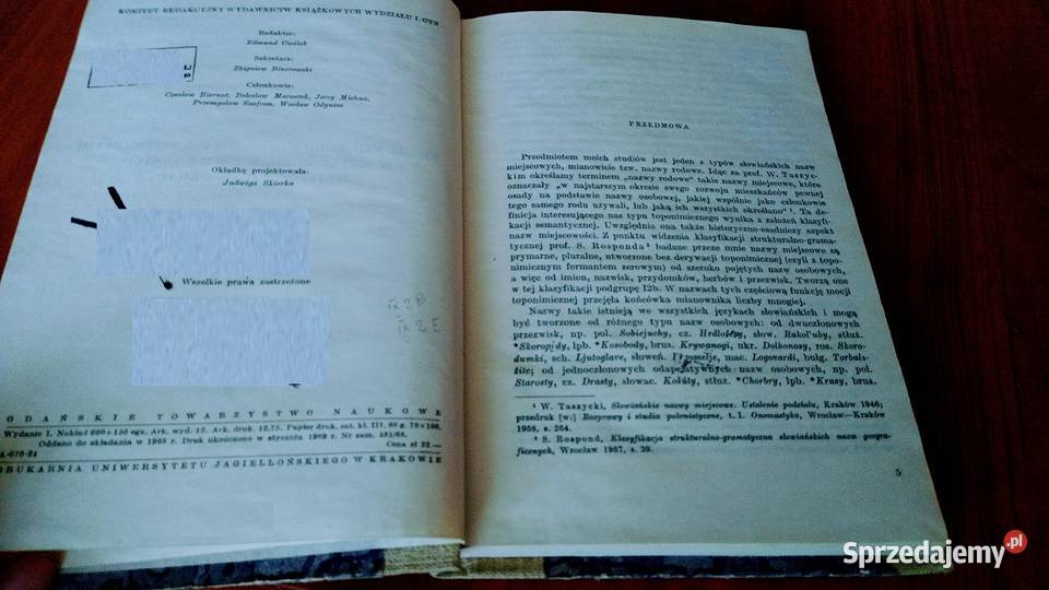 Studia rodowymi nazwami miejscowymi w języku Gdańsk