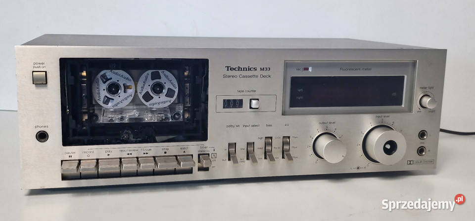 Technics magnetofon M33 Międzychód sprzedam