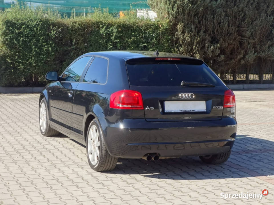 Audi A3 20 TDi Lift skóra Quattro 4 x 4 8P komputer pokładowy