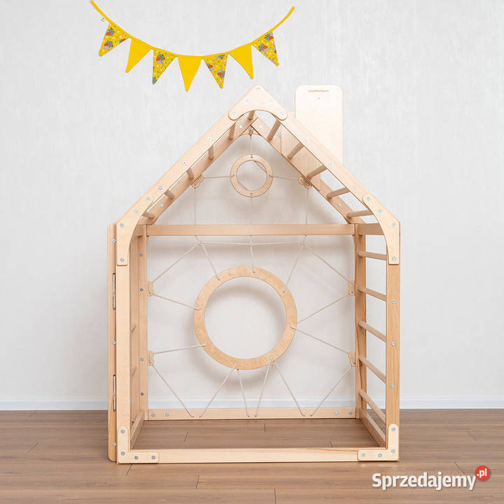 domowy plac zabaw Domek drewno sprzedam