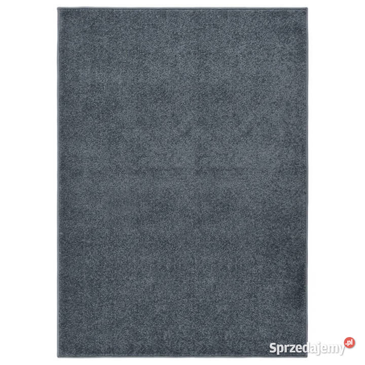 Dywan z krótkim runem 140 x 200 antracytowy Warszawa sprzedam