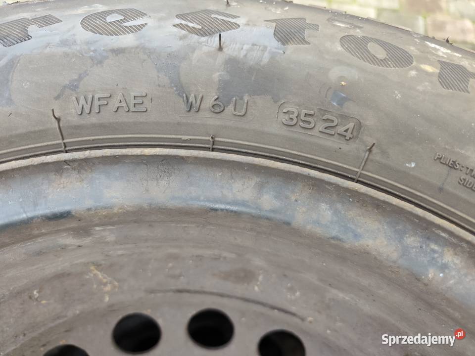 Sprzedam opony 15 z felgami z 2024 roku Gniezno