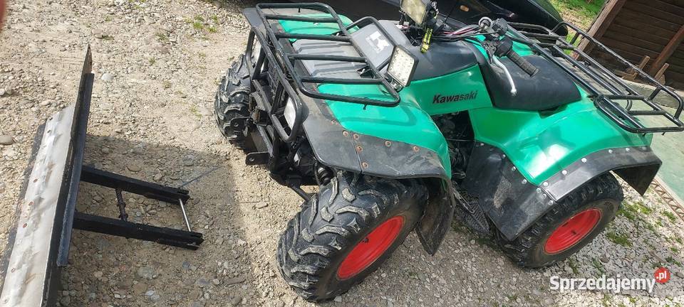 Kawasaki KLF 300 4x4 bayou benzyna małopolskie Czchów