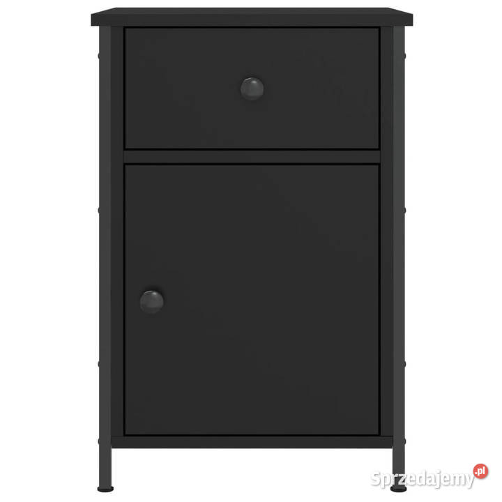 Szafki nocne 2 czarne 40x42x60 WM825904 sprzedam
