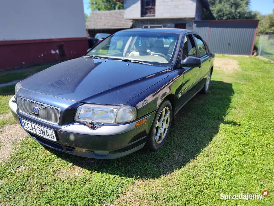 Volvo S80 24 benzyna 170 klimatyzacja manualna