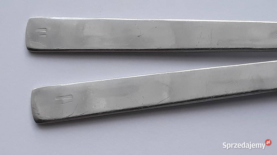 Łyżki obiadowe 2 KONWALIE Gerlach sztućce PRL Dąbrowa Górnicza