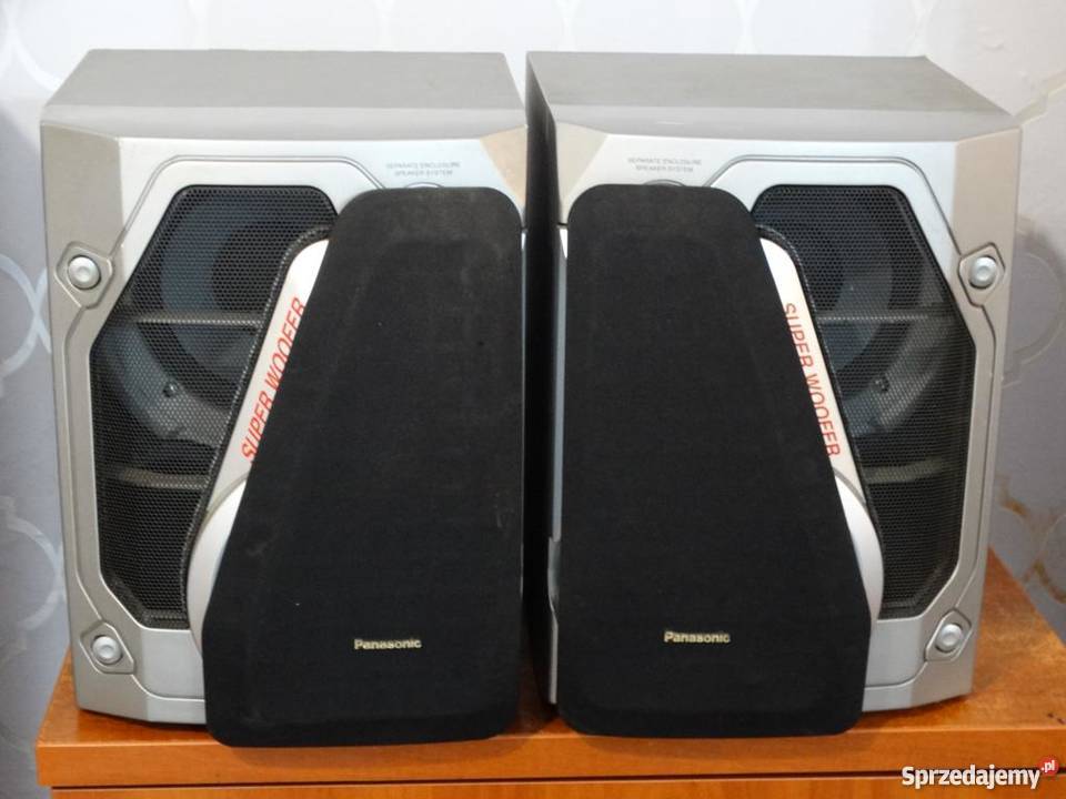 Kolumny Panasonic imprezowe z Subami 2 x 160 wat Jasło
