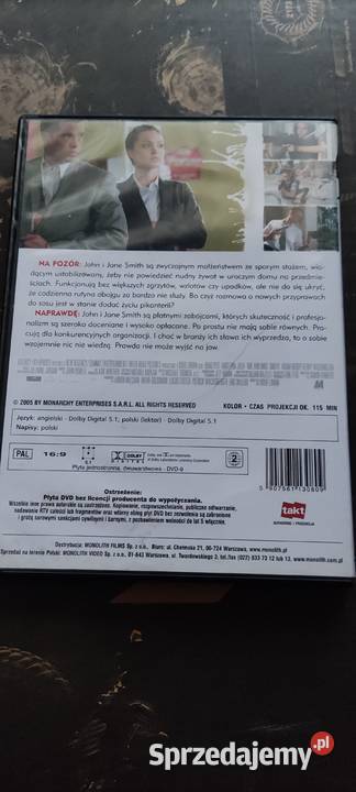 mr mrs smitch Brad Pitt Angelina Jolie Gliwice