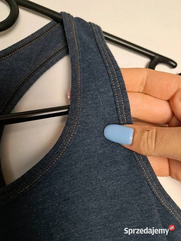 Granatowy top sportowy Esmara rozmiar XS wygodny Topy i koszulki Trąbki Wielkie sprzedam