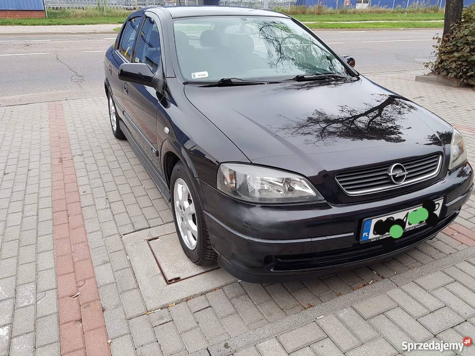 Opel astra G drugi właściciel czarny metalic 4/5 Gdynia sprzedam