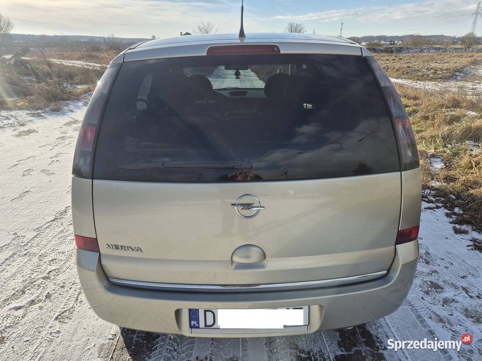 Opel Meriva 2008 LIFT14 Ecotec90 przebieg Legnica