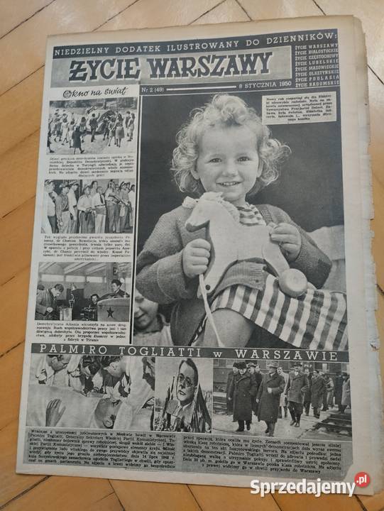 Życie Warszawy dodatek z 194950 i 51 r Ostrowiec Świętokrzyski