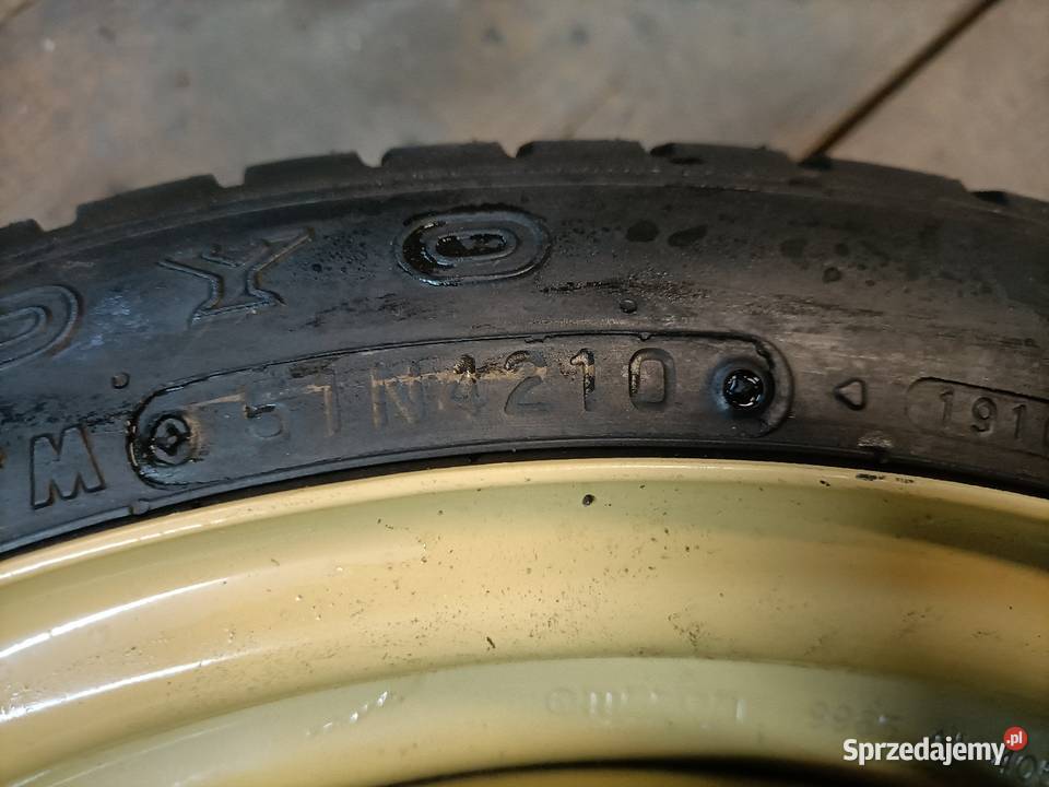 Sprzedam koło zapas mazda Opony i felgi Wąbrzeźno