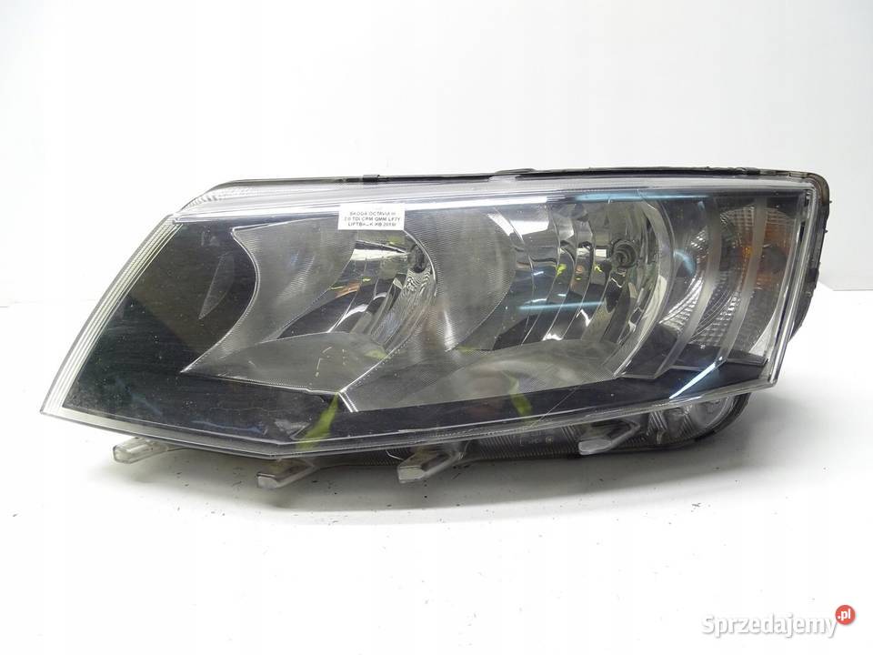 LAMPA LEWA LEWY PRZÓD PRZEDNIA SKODA OCTAVIA III Oświetlenie