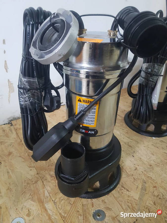 Pompa WYDAJNA DO BRUDNEJ WODY SZAMBA pływak Głogowa