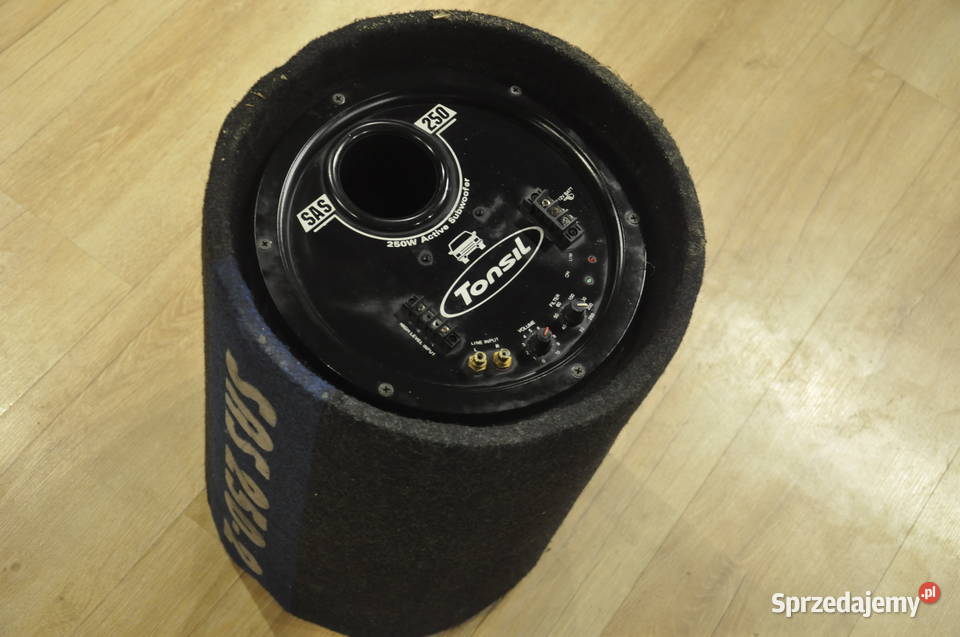 Subwoofer Tuba Tonsil SAS 250 Dwucewkowy Bass Rzeszów