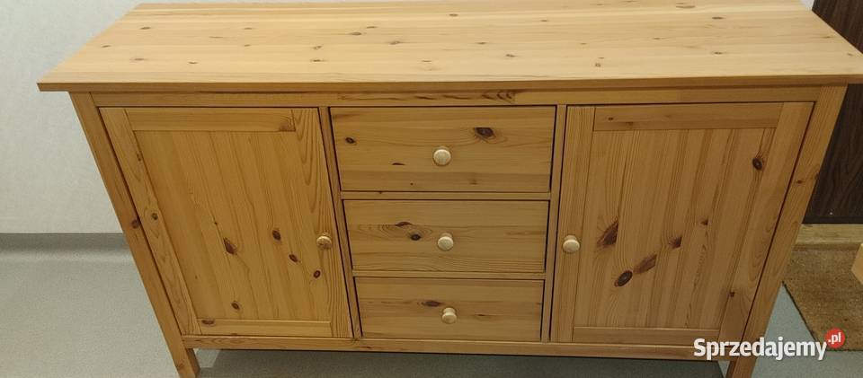Komodakredens z drewna IKEA HEMNES witryna regał sprzedam