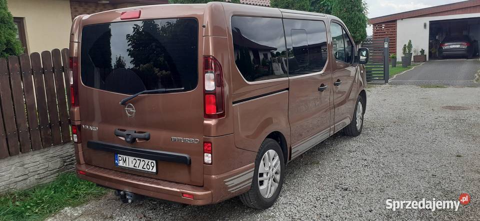 Opel Vivaro 8os 164 webasto 2xklima isofix diesel Międzychód
