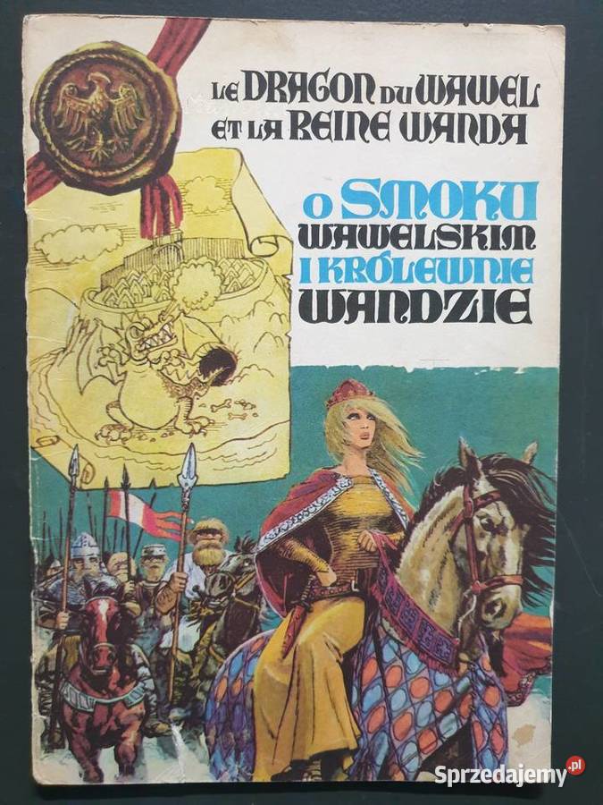 O Smoku Wawelskim i Królewnie Wandzie język Komiksy Gdynia